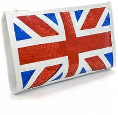 Britannia Union Jack Clutch Bag Cosmetic Bag