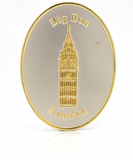 Pewter Metal Big Ben Magnet