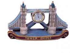 Painted Tower Bridge Clock