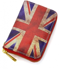 British Vintage Style Union Jack Zip Purse