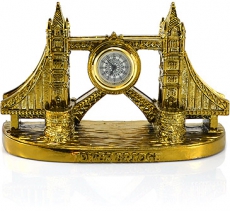 Metal Tower Bridge Clock