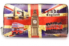 English Large Big Ben Zip Purse