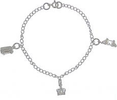 Sterling Silver Charm Bracelet