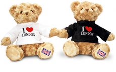 25cm Teddy Bear with Union Jack