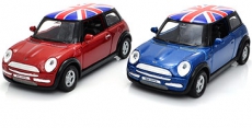 Gift Set of Two Die Cast Metal Mini Cooper Model Cars