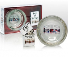 Richard Butler Lighter & Glass Ash Tray Gift Set