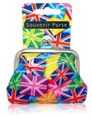 Multicoloured Union Jack Purse