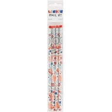 Pack of 4 London Pencils