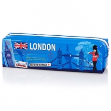 London Souvenir Scrapbook PVC Pencil Case