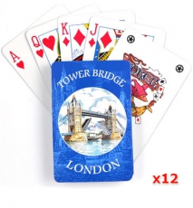 12x  Tower Bridge Playing Cards