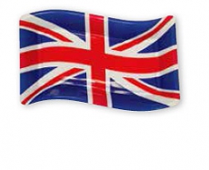 Union Jack Partyware Plastic Snack Tray