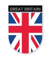 Union Jack Great Britain Flag Car Magnet