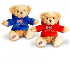 14cm Union Jack Teddy Bear Soft Toy