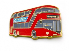 New Routemaster Bus Metal Magnet