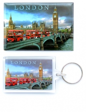Westminster Keyring and Magnet Set