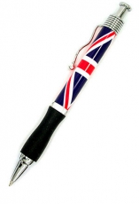 Union Jack Wavy Clip Pen