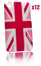 12x Pink Union Jack iPhone Covers Britain UK