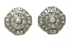 Diamante Stud Earrings