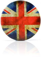 Vintage Inspired Union Jack Fridge Magnet