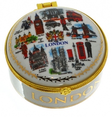 Icons Porcelain Trinket Box
