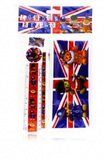 Teddy Bears School Kit with Pencil Case