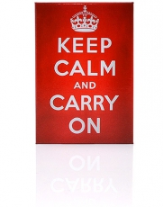 British Keep Calm and Carry On Picture Magnet