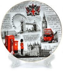 15cm Contemporary Decorative Porcelain Plate