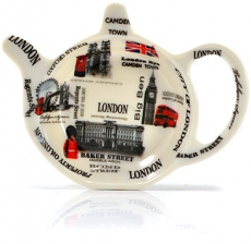 Sights and Place Names Melamine Tea Bag Holder