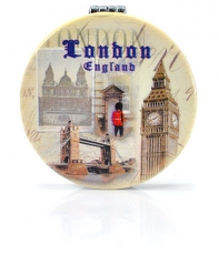 English Gift Cosmetic Compact Mirror