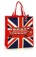 UK Gift Best of British Bus Shopping Bag