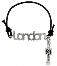 Silver Royal Guard Charm Friendship Bracelet