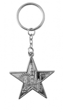 Star London Souvenir City Collage Metal Keyring