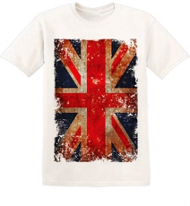 Childrens Vintage Style Union Jack T Shirt