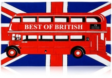 Best of British Bus Tea Towel