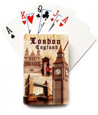 London England Playing Cards