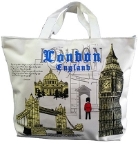 London Big Ben Souvenir Tote Bag