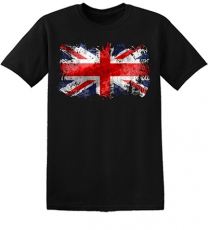 Childrens Abstract Union Jack T Shirt