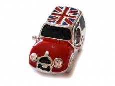 Union Jack Mini Cooper Bead for Charm Bracelet
