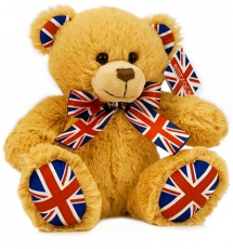 Union Jack Souvenir Teddy Bear