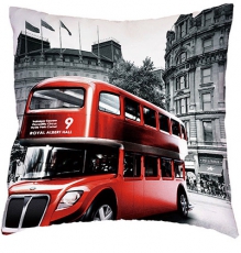 London Bus Cushion Cover