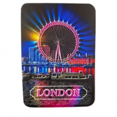 3D Vinyl London Eye Magnet