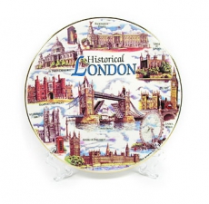 15cm Historical Collage Plate