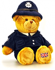25cm Large Policeman Teddy Bear