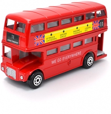 Large Double Decker Bus Model