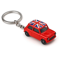 Red Mini Cooper Keyring