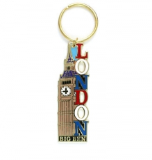 Big Ben Souvenir Zinc Alloy Metal Keyring