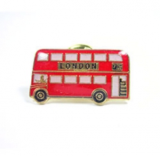 Bus Metal Lapel Pin Badge