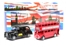 Bus and Taxi Pencil Sharpener Set
