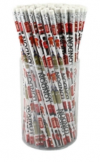 50 White London Pencils