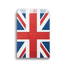 Union Jack Kraft Paper Bag 13cm x 18cm